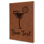 Cocktails Leather Sketchbook (Personalized)