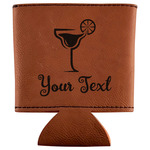 Cocktails Leatherette Can Sleeve (Personalized)