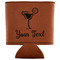 Cocktails Leatherette Can Sleeve - Flat