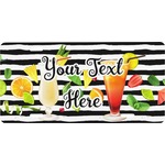 Cocktails Front License Plate (Personalized)