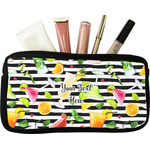 Cocktails Makeup / Cosmetic Bag - Small (Personalized)