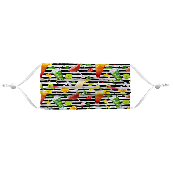 Cocktails Mask - Pleated (new) APPROVAL