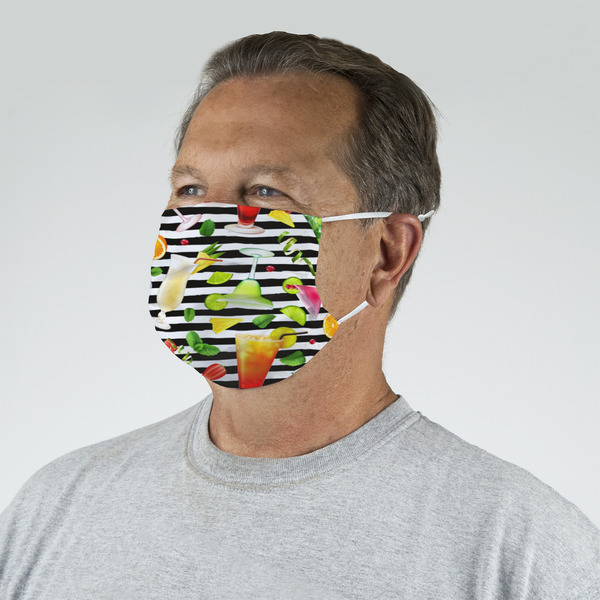 Cocktails Mask - Quarter View on Guy