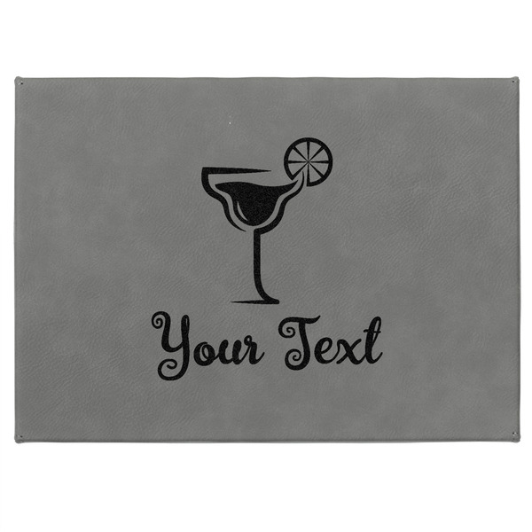 Cocktails Medium Gift Box with Engraved Leather Lid - Approval