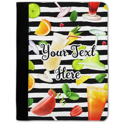 Cocktails Notebook Padfolio - Medium w/ Name or Text