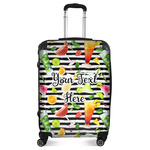 Cocktails Suitcase - 24" Medium - Checked (Personalized)