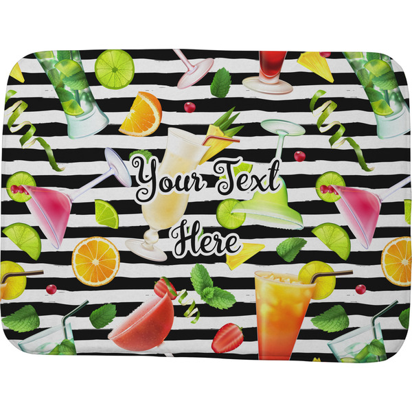 Cocktails Memory Foam Bath Mat 48 X 36