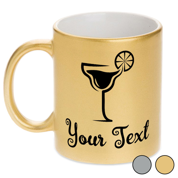 Cocktails Metallic Mugs