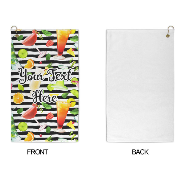 Cocktails Microfiber Golf Towels - APPROVAL