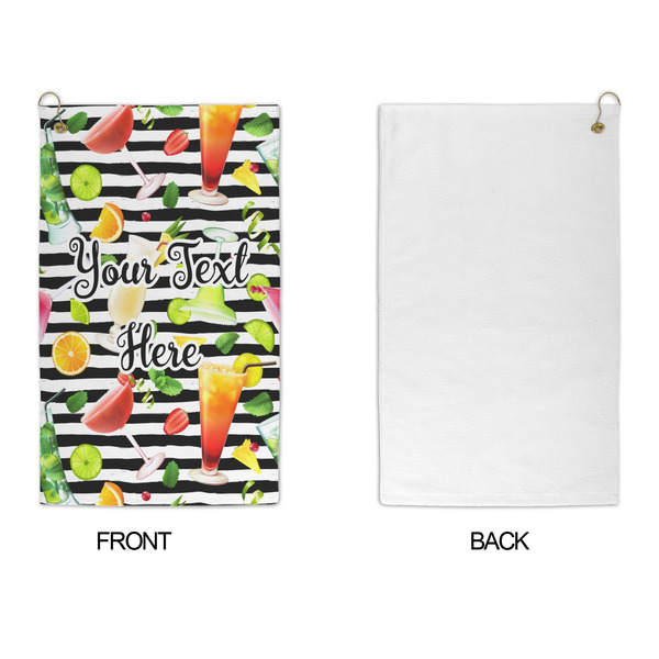 Cocktails Microfiber Golf Towels - APPROVAL