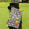 Cocktails Microfiber Golf Towels - Small - LIFESTYLE