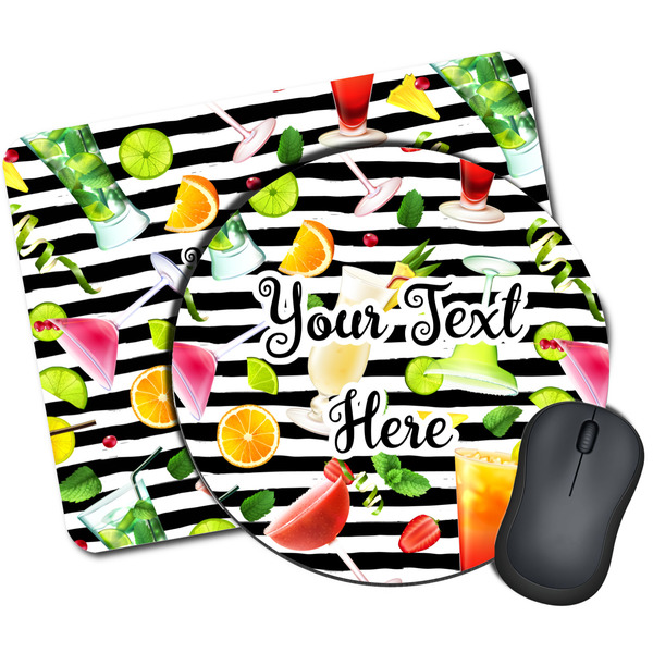 Custom Cocktails Mouse Pad (Personalized)