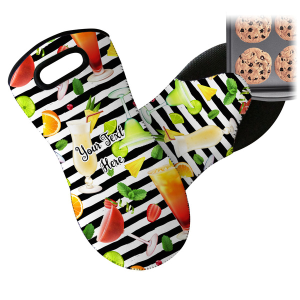 Cocktails Neoprene Oven Mitt