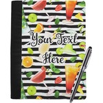 Cocktails Notebook Padfolio - Large w/ Name or Text