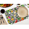 Cocktails Octagon Placemat - Single front (LIFESTYLE) Flatlay