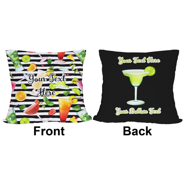 Cocktails Outdoor Pillow - 20x20