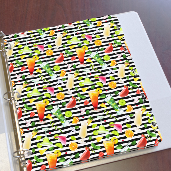 Cocktails Page Dividers - Set of 5 - In Context