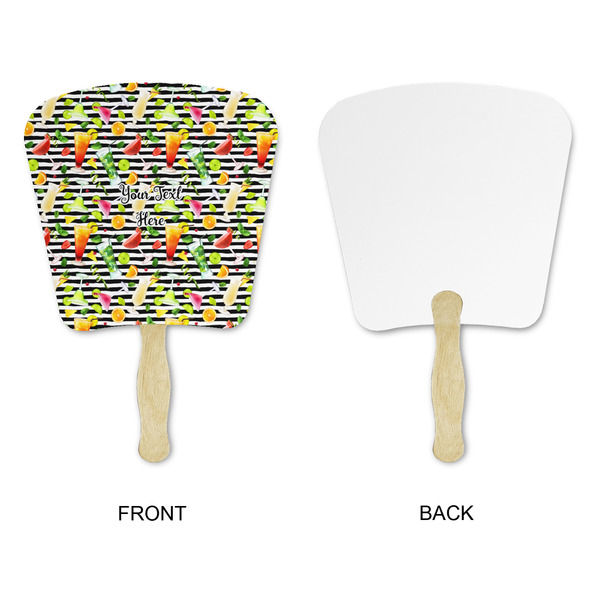 Cocktails Paper Fans - Approval