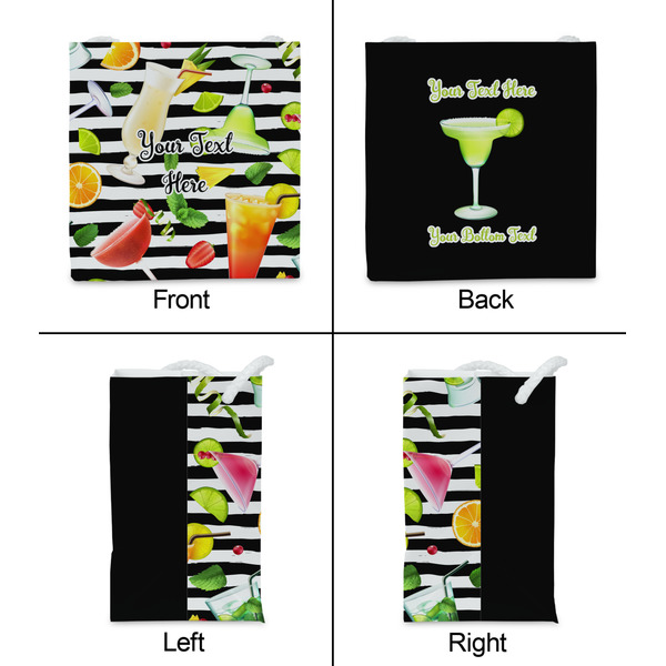 Cocktails Party Favor Gift Bag - Gloss - Approval