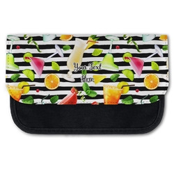 Cocktails Canvas Pencil Case w/ Name or Text
