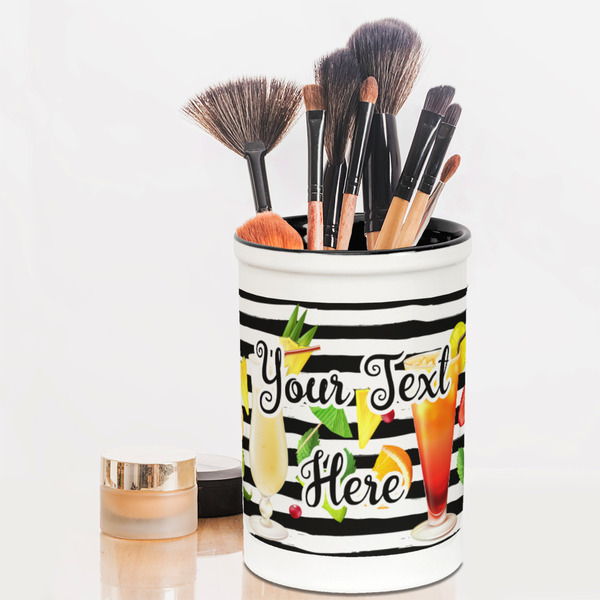 Cocktails Pencil Holder - LIFESTYLE makeup