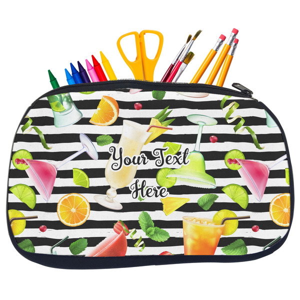 Cocktails Pencil / School Supplies Bags - Medium