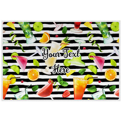 Cocktails Laminated Placemat w/ Name or Text