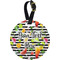 Cocktails Personalized Round Luggage Tag