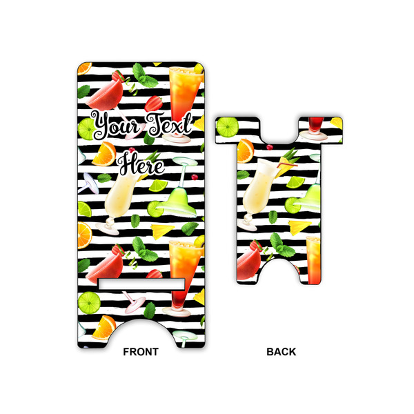 Cocktails Phone Stand - Front & Back