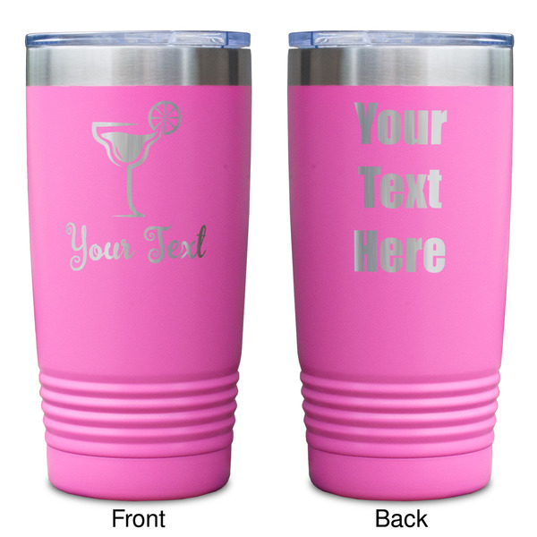 Cocktails Pink Polar Camel Tumbler - 20oz - Double Sided - Approval