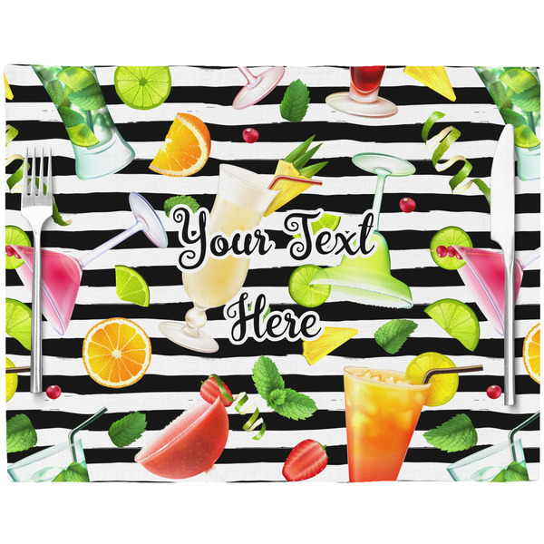 Cocktails Placemat with Props