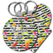 Cocktails Plastic Keychain (Personalized)