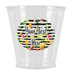 Cocktails Plastic Shot Glass (Personalized)
