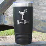 Cocktails 20 oz Stainless Steel Tumbler (Personalized)