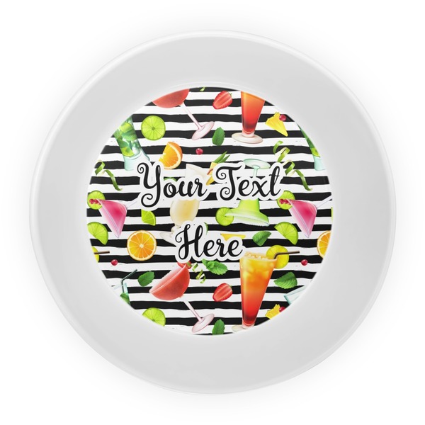 Cocktails Melamine Bowl - Center