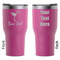 Cocktails RTIC Tumbler - Magenta - Double Sided - Front & Back