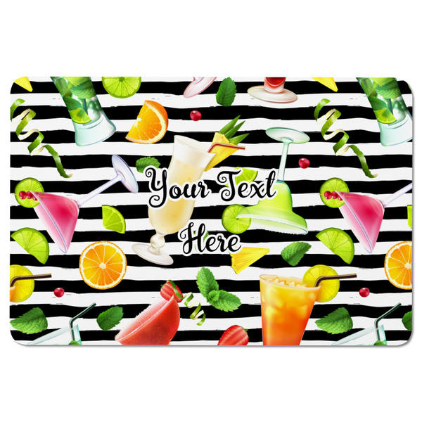 Cocktails Rectangular Fridge Magnet - FRONT