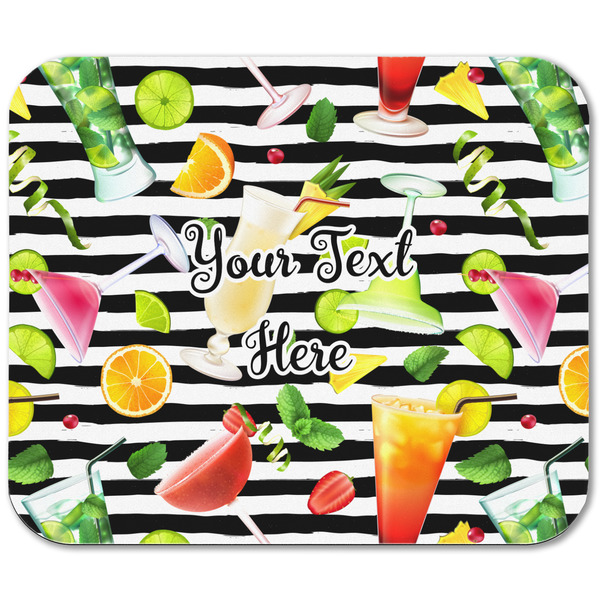 Cocktails Rectangular Mouse Pad - APPROVAL