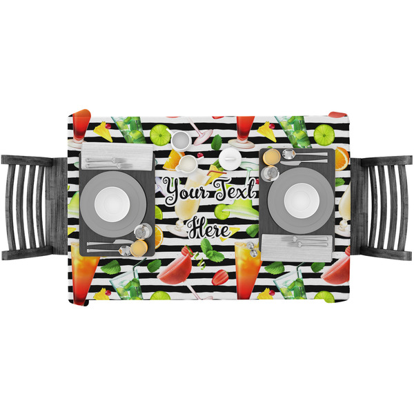 Cocktails Rectangular Tablecloths - LIFESTYLE