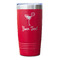 Cocktails Red Polar Camel Tumbler - 20oz - Single Sided - Approval