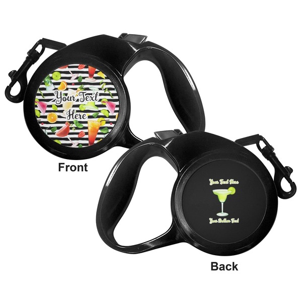 Cocktails Retractable Dog Leash - Small - Apvl