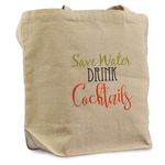 Cocktails Reusable Cotton Grocery Bag