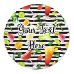 Cocktails 5' Round Indoor Area Rug (Personalized)