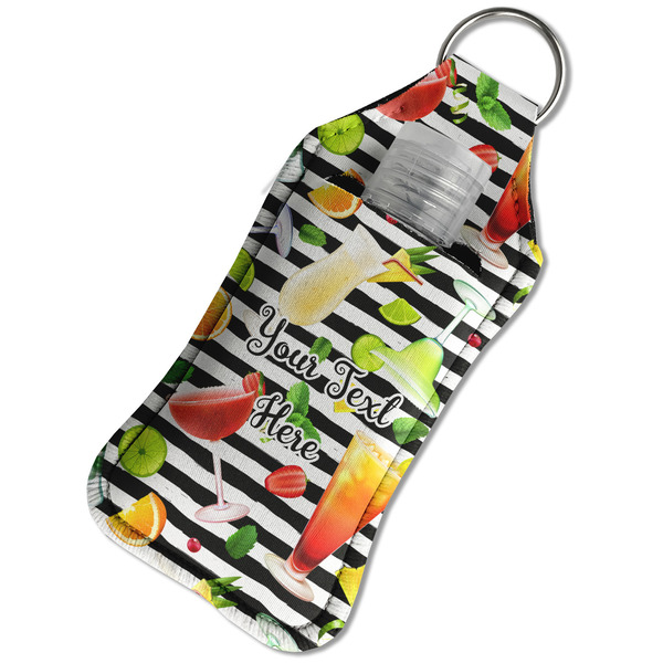 Cocktails Sanitizer Holder Keychain - Large in Case