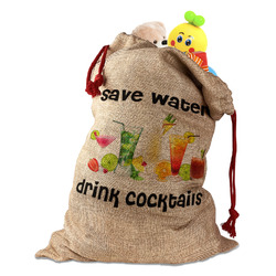 Cocktails Santa Sack