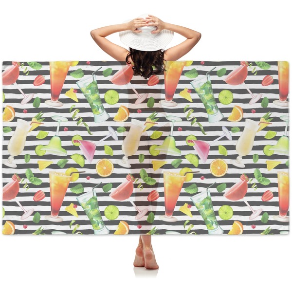 Custom Cocktails Sheer Sarong