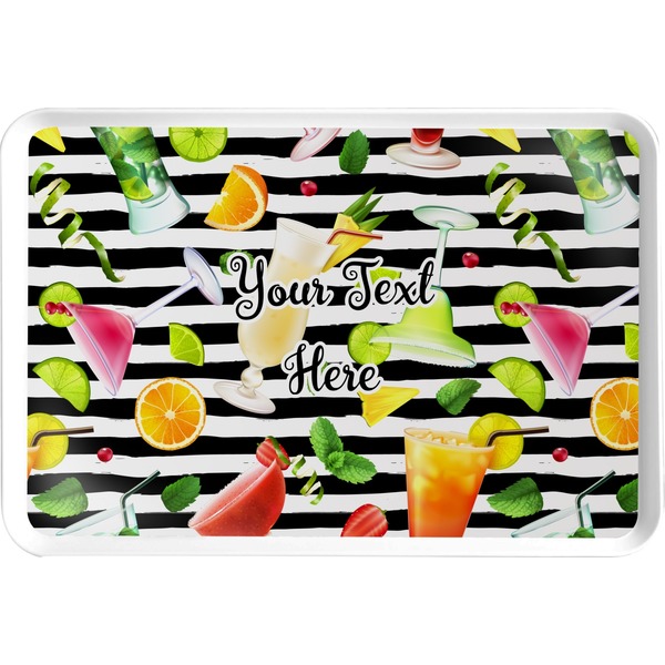 Custom Cocktails Serving Tray (Personalized)