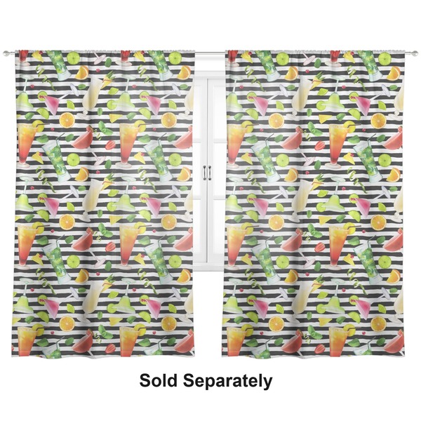 Cocktails Sheer Curtains