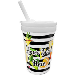 Cocktails Sippy Cup with Straw (Personalized)