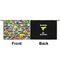 Cocktails Small Zipper Pouch Approval (Front and Back)